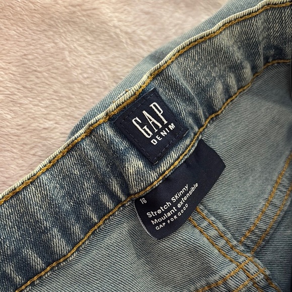GAP Blue Ankle stretch skinny Jeans Modern Style - Picture 7 of 11